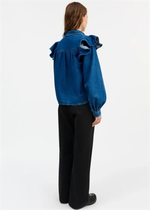 Mille bluse Vintage Washed Blue Skall Studio 